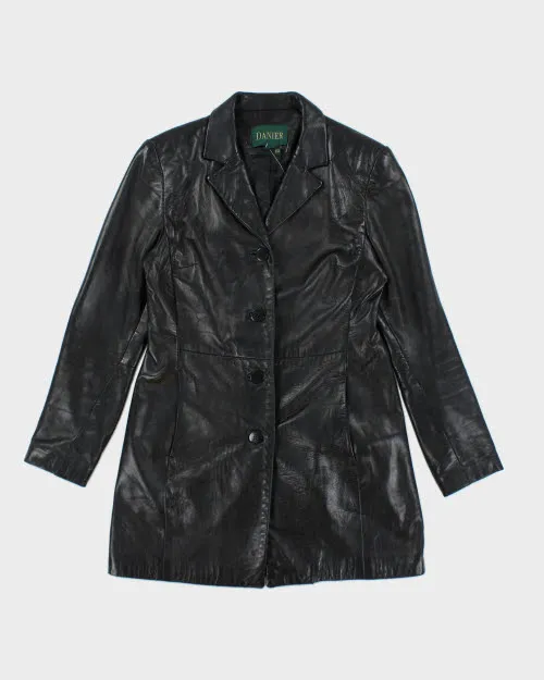 Vintage Danier Double Breasted Leather Jacket - S sold by Rokit