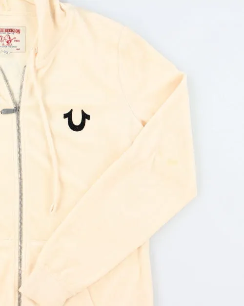 Y2k 00s True Religion Velour Hoodie - XL sold by Rokit product image thumbnail 4
