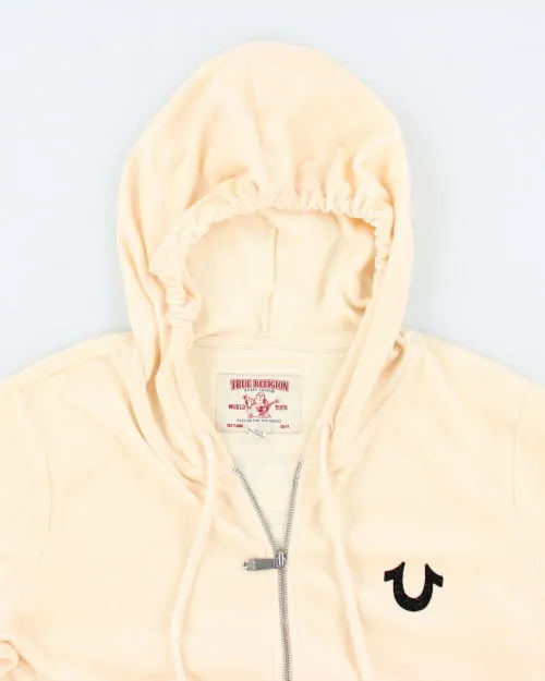 Y2k 00s True Religion Velour Hoodie - XL sold by Rokit product image thumbnail 3