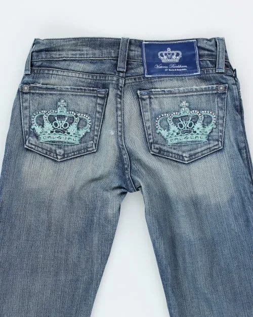 Y2k 00s Victoria Beckham x Rock & Republic Jeans - W26 L33 sold by Rokit product image thumbnail 4