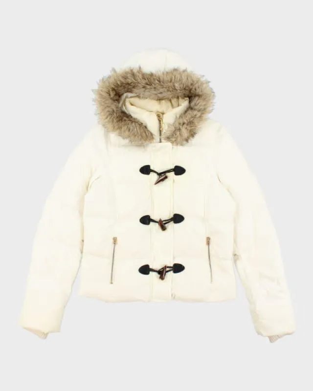 Vintage Y2K Women's Juicy Couture Quilted Hooded Jacket - M sold by Rokit