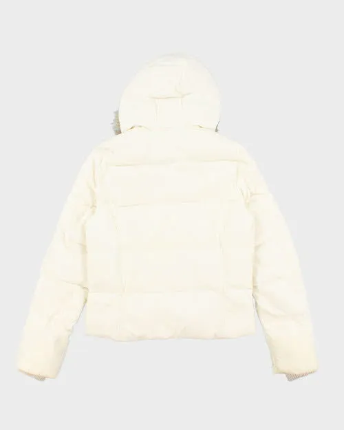 Vintage Y2K Women's Juicy Couture Quilted Hooded Jacket - M sold by Rokit product image thumbnail 2
