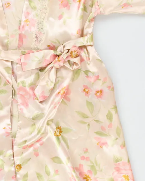 Vintage 00s Oscar DE La Renta Dressing Gown - XL sold by Rokit product image thumbnail 4