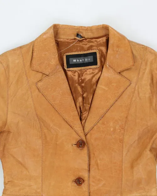 Vintage Whet Blu Long Leather Jacket - M sold by Rokit product image thumbnail 3