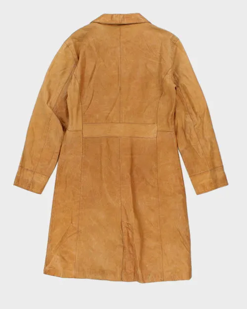 Vintage Whet Blu Long Leather Jacket - M sold by Rokit product image thumbnail 2