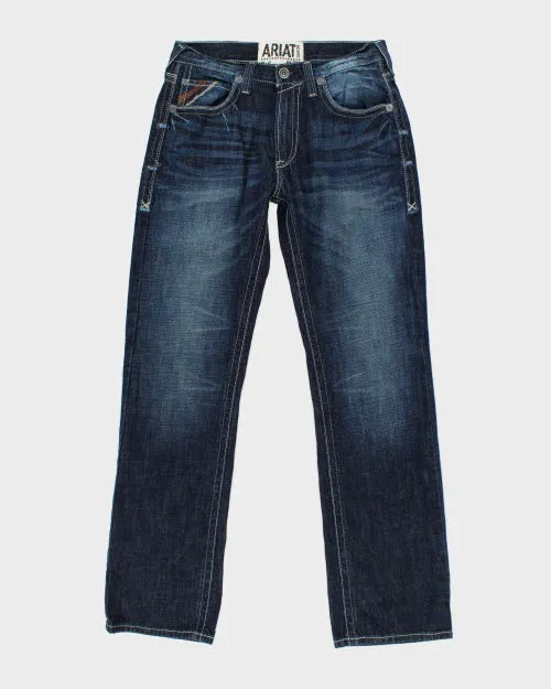 Vintage Y2K ARIAT Gothic Dark Wash Jeans - W30 L32 sold by Rokit