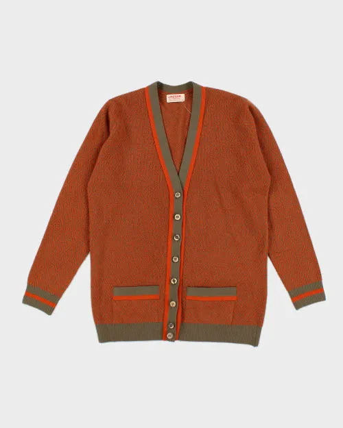 Vintage Jageger Lambs Wool Cardigan - M sold by Rokit