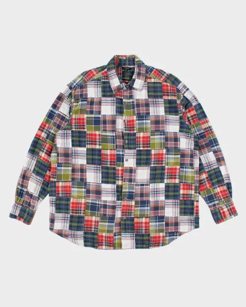 J Peterman Patchwork Shirt - XL sold by Rokit