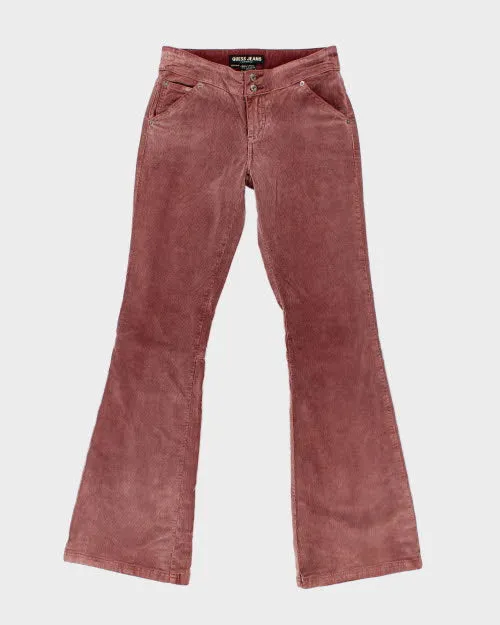 Y2k 00s Guess Corduroy Trousers - W28 L32 sold by Rokit