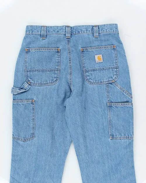 Vintage Carhartt Carpenter Light Wash Jeans - W32 L32 sold by Rokit product image thumbnail 4