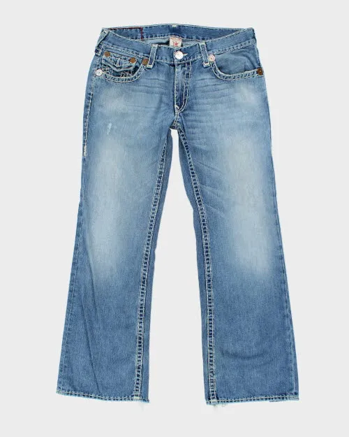 Vintage Y2K True Religion Wide Leg Jeans - W36 L31 sold by Rokit
