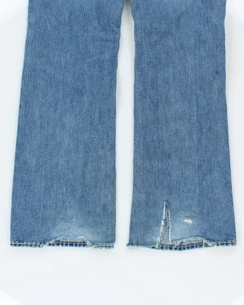 Vintage Y2K True Religion Wide Leg Jeans - W36 L31 sold by Rokit product image thumbnail 4
