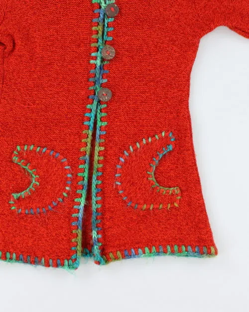 Orange Hippie Cardigan - M sold by Rokit product image thumbnail 4