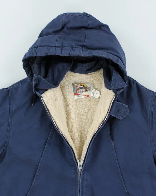 Vintage 90's Quilted Long Parka Hooded Jacket - M sold by Rokit product image thumbnail 3