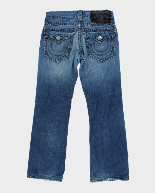 Vintage 2000's True Religion Straight Fit Dark Wash Jeans - W30 L29 sold by Rokit product image thumbnail 2