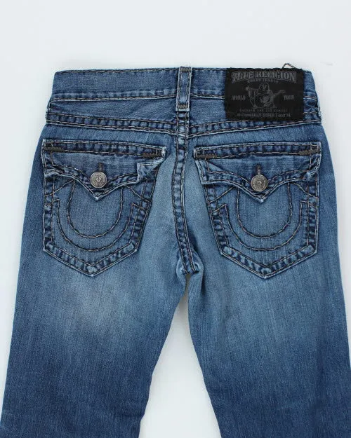 Vintage 2000's True Religion Straight Fit Dark Wash Jeans - W30 L29 sold by Rokit product image thumbnail 4