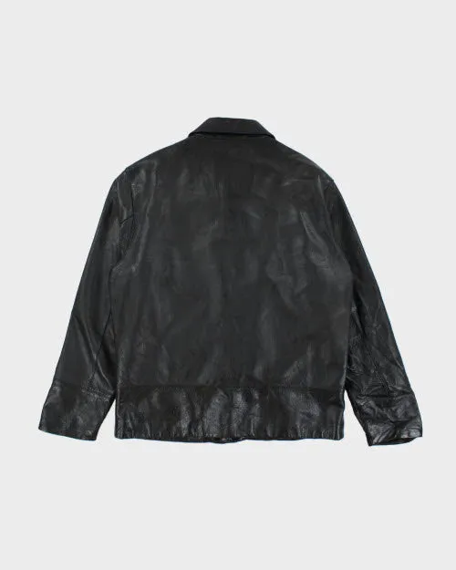 Vintage 90's Danier Oversized Leather Zip Up Jacket - L sold by Rokit product image thumbnail 2