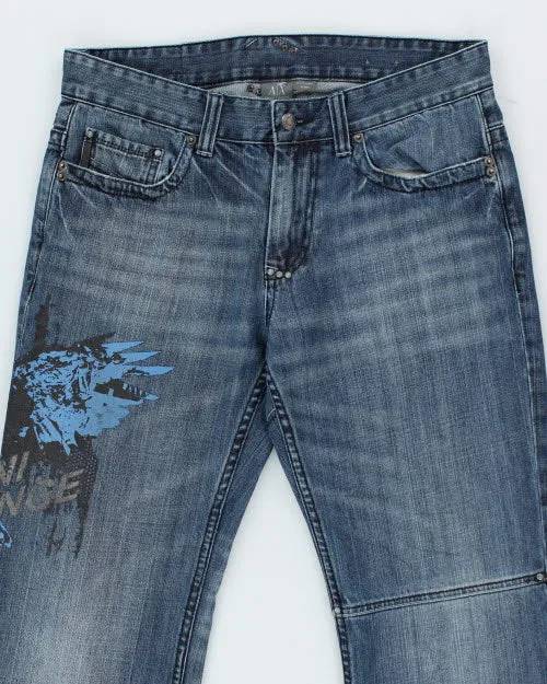 Vintage 2000's Armani Exchange Medium Wash Jeans - W32 L29 sold by Rokit product image thumbnail 3