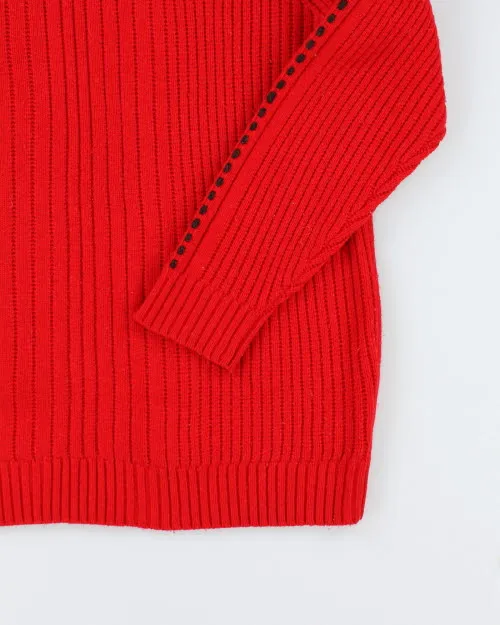 Vintage Trussardi Sport Knit Jumper - L sold by Rokit product image thumbnail 4