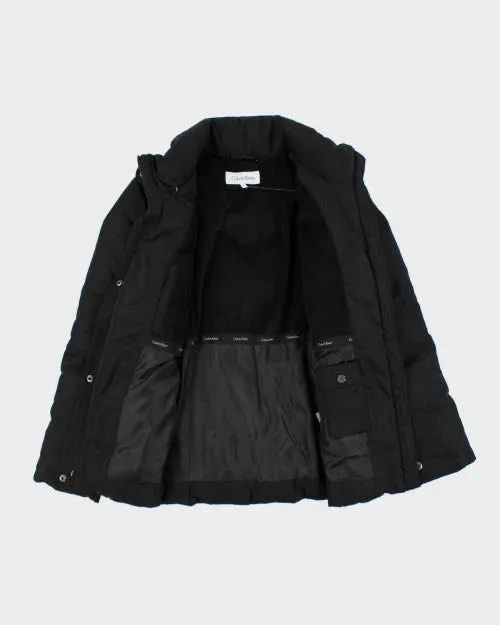 Calvin Klein Black Puffer Jacket - S sold by Rokit product image thumbnail 5