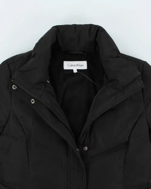 Calvin Klein Black Puffer Jacket - S sold by Rokit product image thumbnail 3