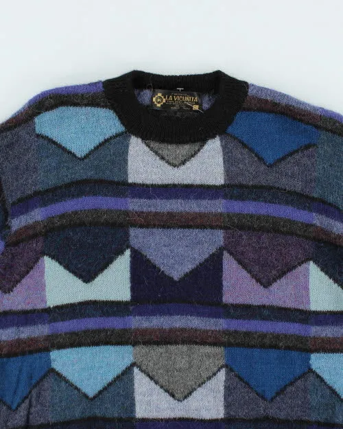 Vintage 90's La Vicunita Alpaca Wool Knit Jumper - L sold by Rokit product image thumbnail 3