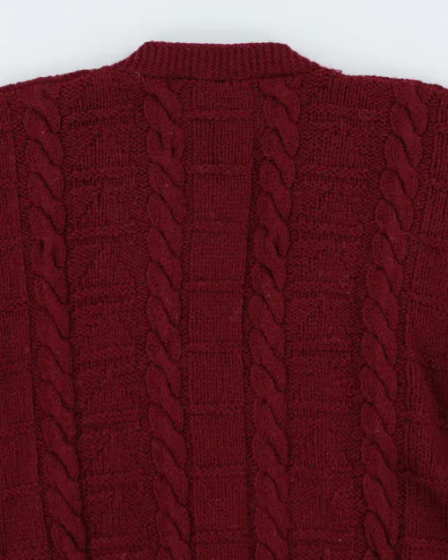 Vintage 90's Gant Cable Hand Knitted Chunky Cardigan - M sold by Rokit product image thumbnail 5