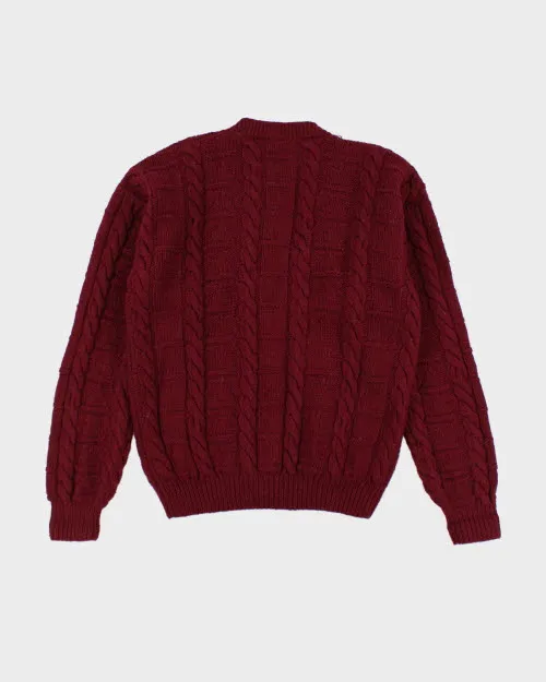 Vintage 90's Gant Cable Hand Knitted Chunky Cardigan - M sold by Rokit product image thumbnail 2