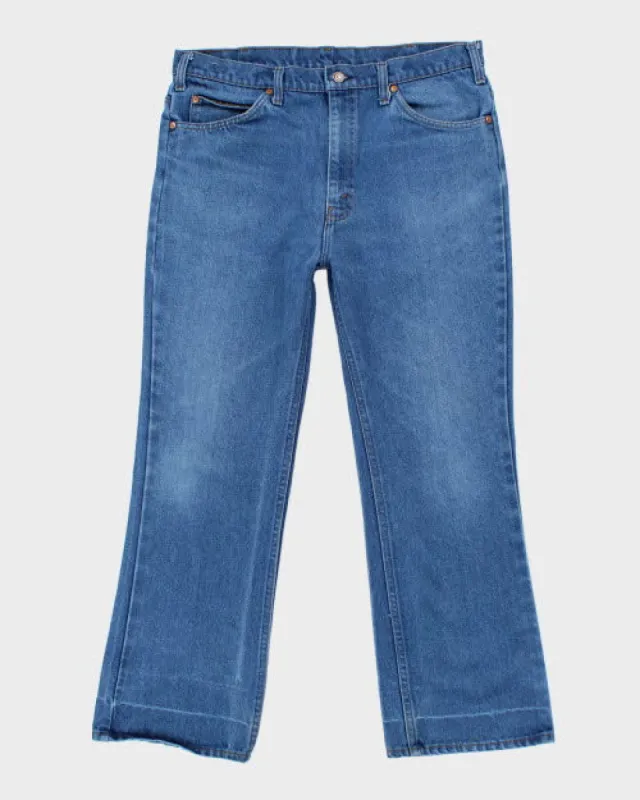 Vintage 90's Straight Leg Light Wash Jeans - W36 L28 sold by Rokit