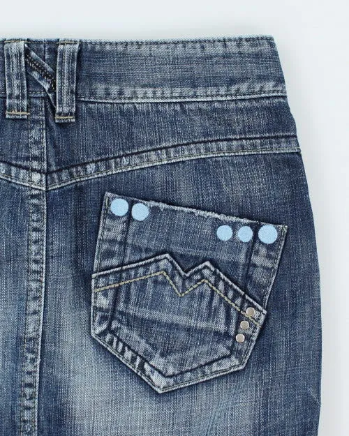 Y2k 00s Denim Skirt - S sold by Rokit product image thumbnail 4
