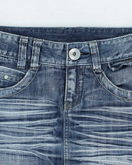 Y2k 00s Denim Skirt - S sold by Rokit product image thumbnail 3