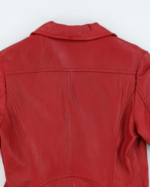 Vintage Y2K Danier Double Breasted Leather Jacket - S sold by Rokit product image thumbnail 5