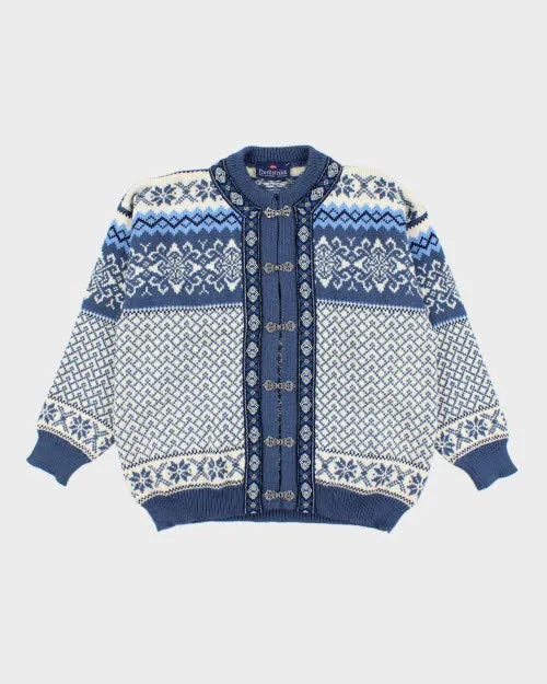 Vintage Nordstrikk Clasp Cardigan - L sold by Rokit