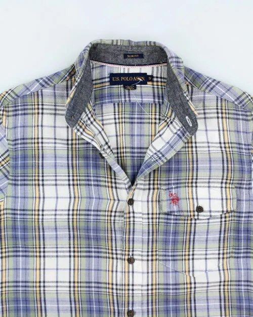 Vintage Ralph Lauren Flannel Shirt - S sold by Rokit product image thumbnail 4