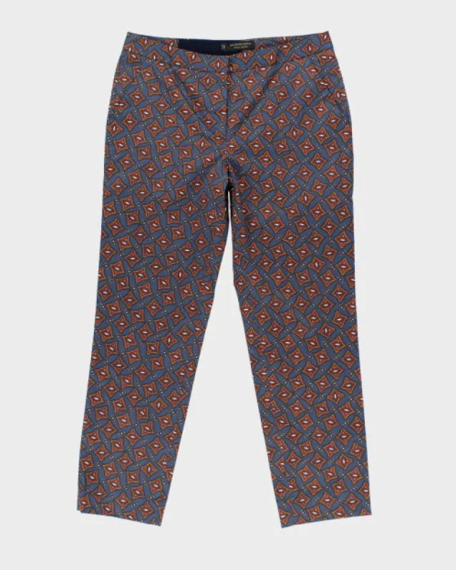 Burberry Pattern Cropped Trousers - W30 L26 sold by Rokit