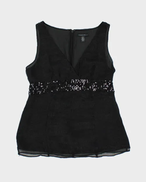 Kenneth Cole Sequin Top - M sold by Rokit