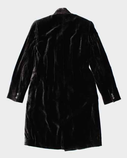 Vintage Donna Karen Velvet Long Coat - S sold by Rokit product image thumbnail 2