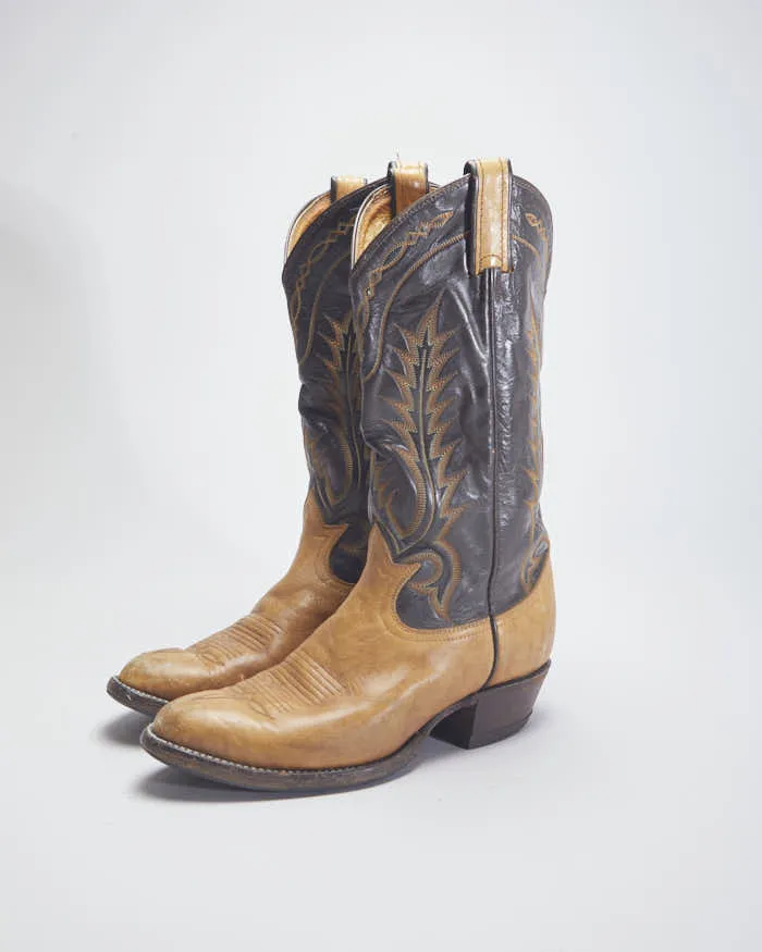 Tony Lama Brown Cowboy Boots - UK5 sold by Rokit product image thumbnail 5