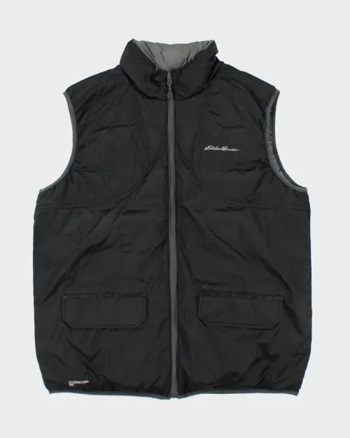 Eddie Bauer Reversible Goose Down Gilet - L sold by Rokit