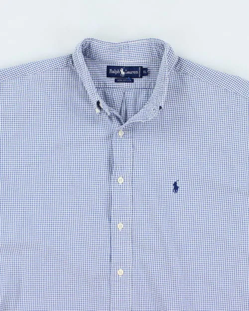 Ralph Lauren Check Seersucker Shirt - XL sold by Rokit product image thumbnail 3