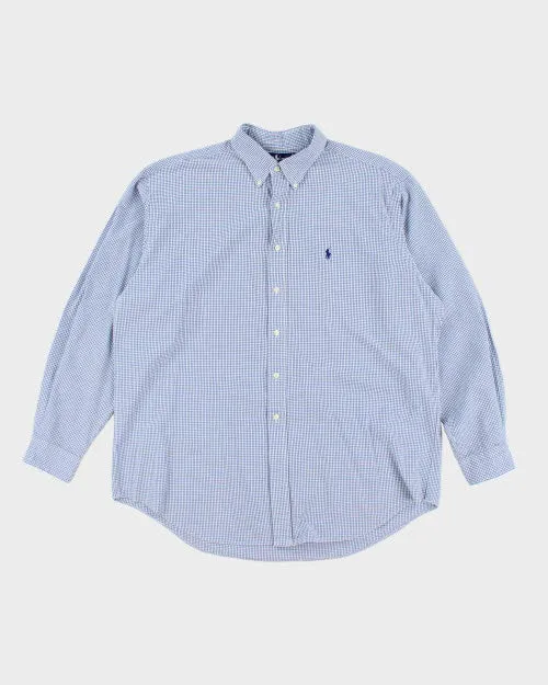Ralph Lauren Check Seersucker Shirt - XL sold by Rokit