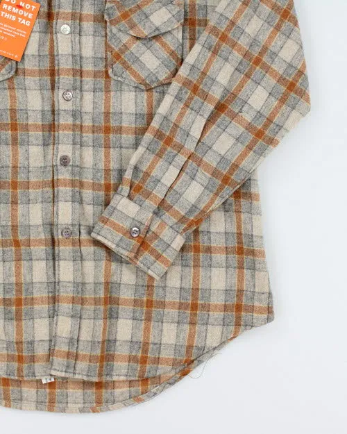 Vintage Wool Shire Check Shirt - L sold by Rokit product image thumbnail 4