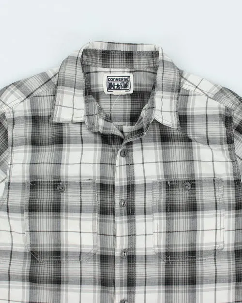 Vintage 00's Converse Plaid Flannel Shirt - S sold by Rokit product image thumbnail 3