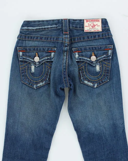 Y2k 00s True Religion Distressed Jeans - W26 L30 sold by Rokit product image thumbnail 4