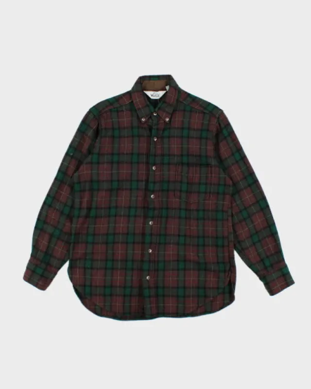 Vintage 80's Woolrich Plaid Flannel Shirt - M sold by Rokit