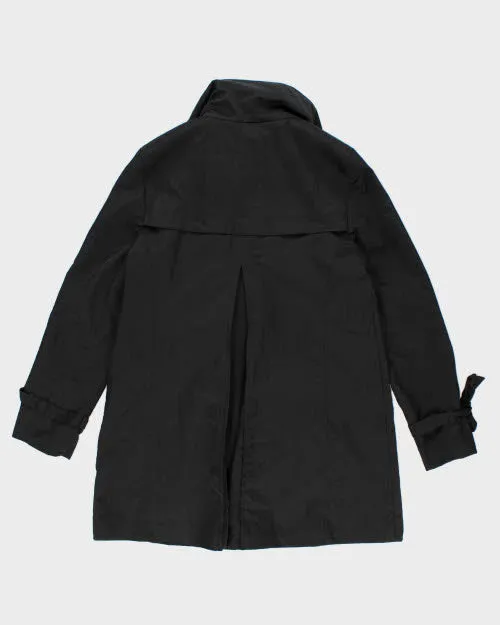Vintage Karl Lagerfeld Paris Women's Hidden Hood Rain Jacket - M sold by Rokit product image thumbnail 2