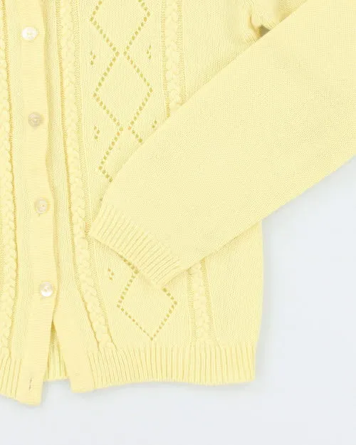 Vintage Yellow Cardigan - S sold by Rokit product image thumbnail 4