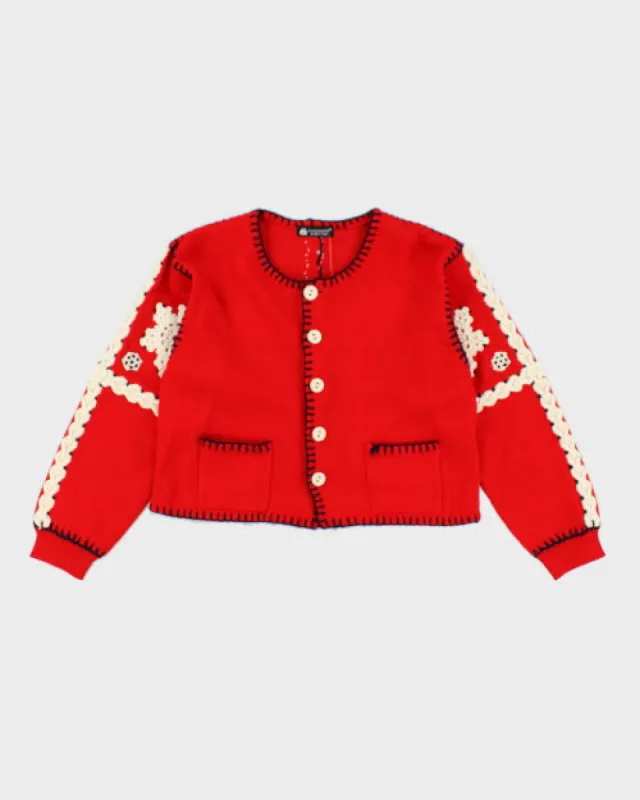 Vintage Renowniverse Wool Cardigan - M sold by Rokit
