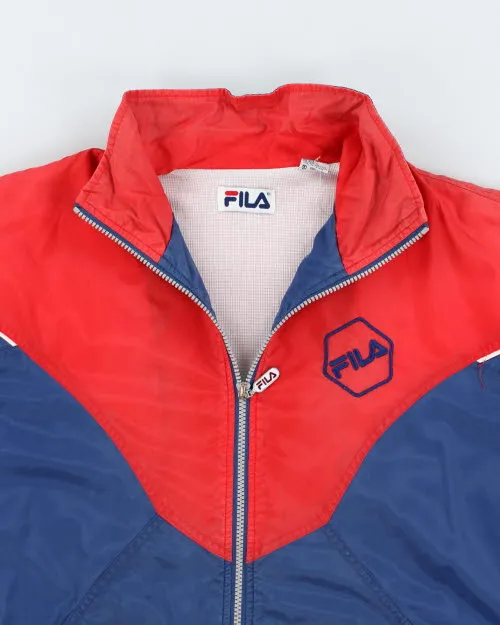 Vintage 2000's FILA Two Tone Track Jacket - M sold by Rokit product image thumbnail 3