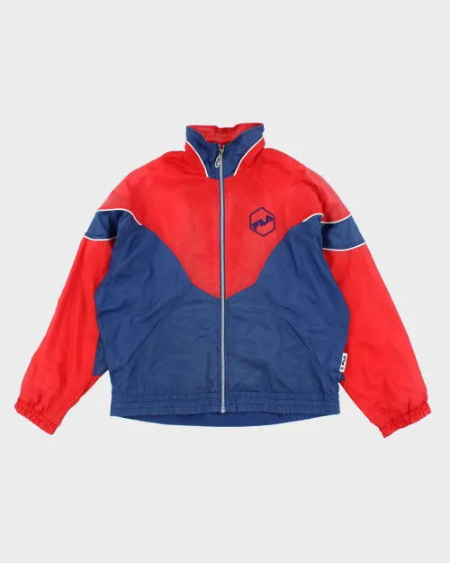 Vintage 2000's FILA Two Tone Track Jacket - M sold by Rokit